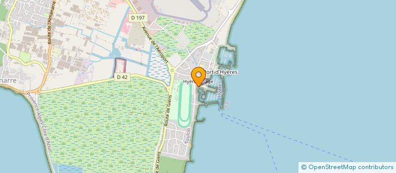 localisation de l'entreprise CABINET DENTAIRE PM à HYERES