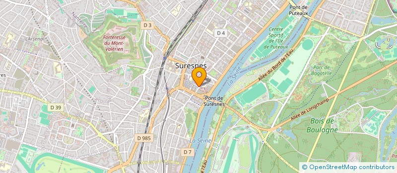 localisation de l'entreprise CABINET DENTAIRE PREVOTE à SURESNES