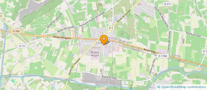 localisation de l'entreprise CABINET DENTAIRE PROVENCE LUBERON  MAUBEC