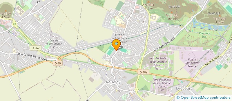 localisation de l'entreprise CABINET DENTAIRE ROUVROYSIEN  ROUVROY