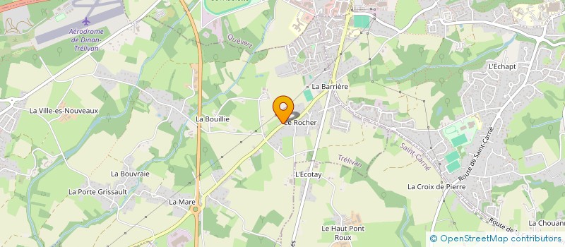 localisation de l'entreprise CABINET DENTAIRE SANDERE  TRELIVAN