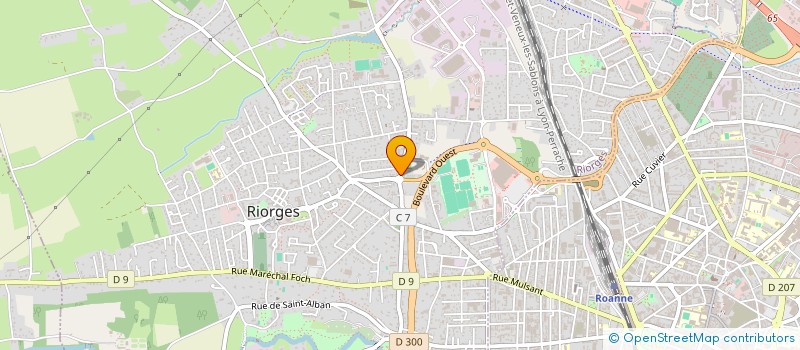localisation de l'entreprise CABINET DENTAIRE VESTRI - LENGLET à RIORGES