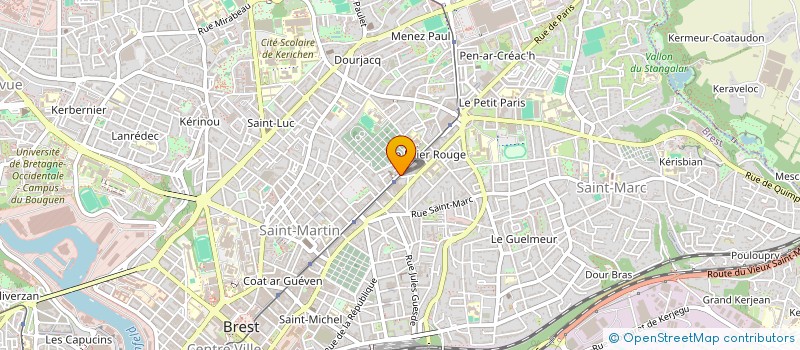 localisation de l'entreprise CABINET DENTAIRE VO VAN à BREST
