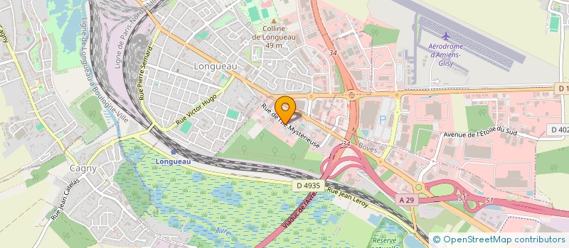localisation de l'entreprise CABINET DERUELLE ET ASSOCIES à BOVES