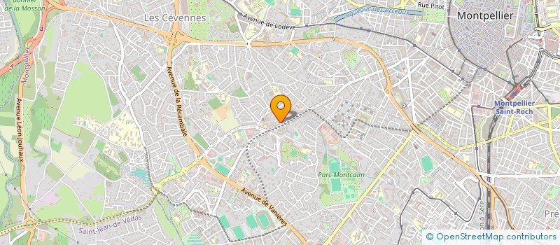 localisation de l'entreprise CABINET DES DOCTEURS GALIAY ET GIGNOUX à MONTPELLIER