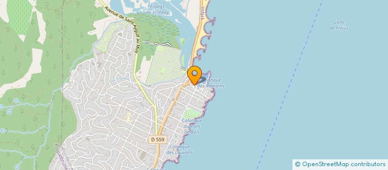 localisation de l'entreprise CABINET DES DOCTEURS MONTAGNE ET HUBER à FREJUS