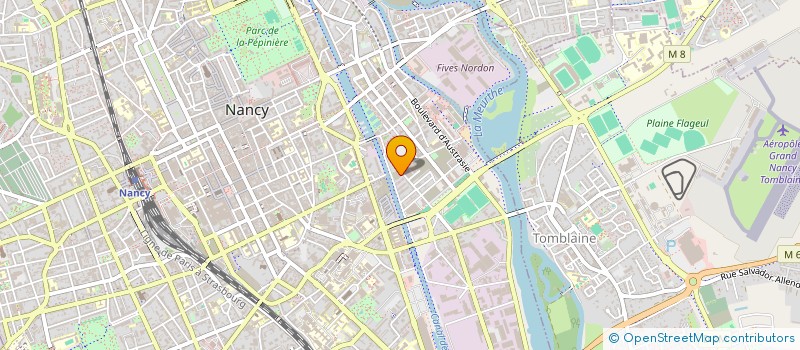 localisation de l'entreprise CABINET DES DRS BEATRIX ZAGALA ET ARNAUD CHABUT à NANCY
