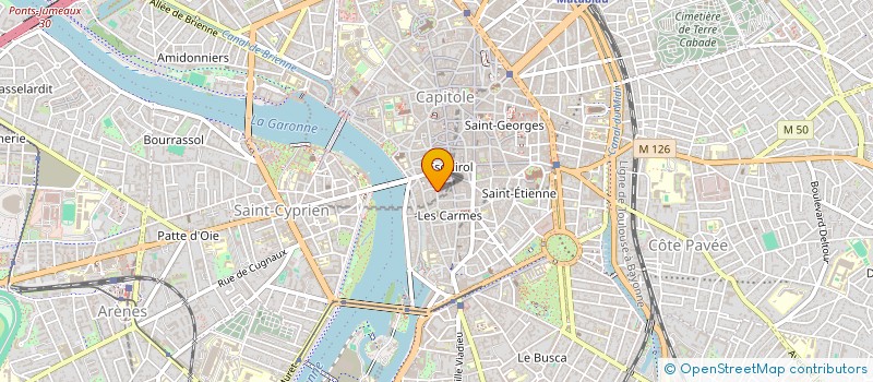 localisation de l'entreprise CABINET DES SOUPIRS à TOULOUSE