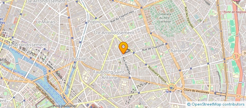 localisation de l'entreprise CABINET DESCHAMPS PATRIMOINE  PARIS