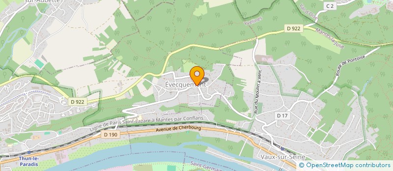 localisation de l'entreprise CABINET DIDIER LE FEVRE  EVECQUEMONT