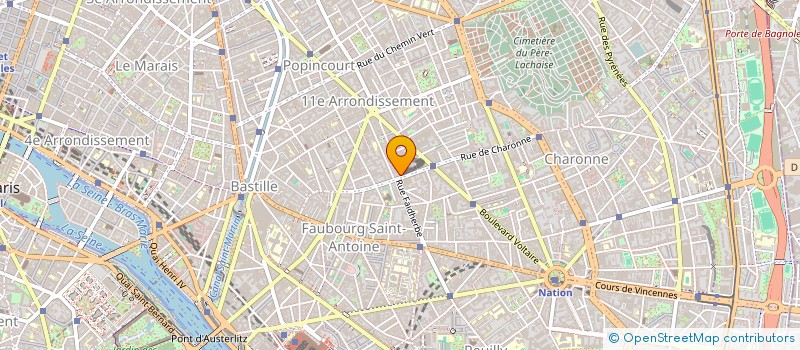 localisation de l'entreprise CABINET DIR SERVICE  PARIS