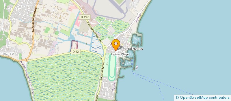 localisation de l'entreprise CABINET DITTO IMMOBILIER à HYERES