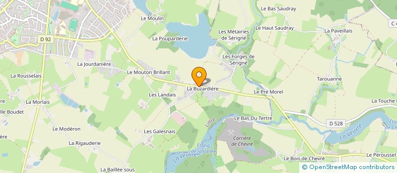 localisation de l'entreprise CABINET DLT à LIFFRE