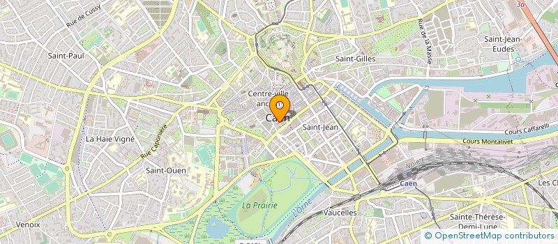 localisation de l'entreprise CABINET DR BILHAUT ET DUCHEMIN à CAEN