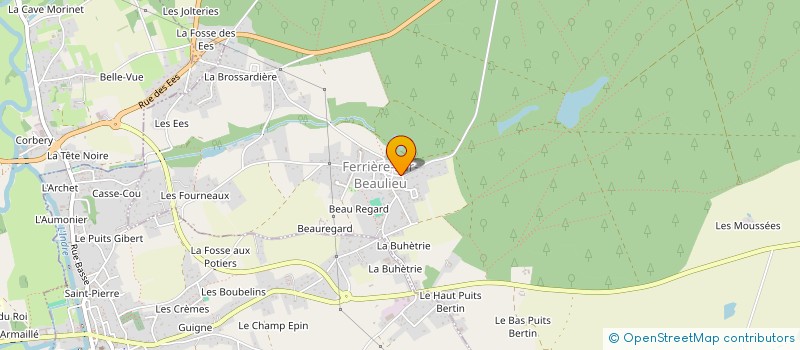 localisation de l'entreprise CABINET DR FRANCOIS ROUDIER  LOCHES