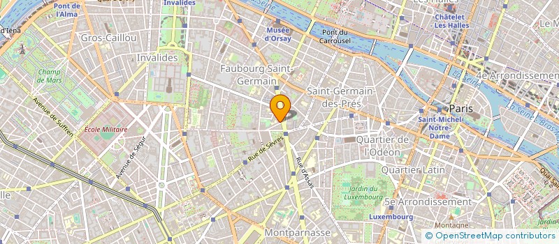 localisation de l'entreprise CABINET DROUHET-SEVRES-BABYLONE  PARIS