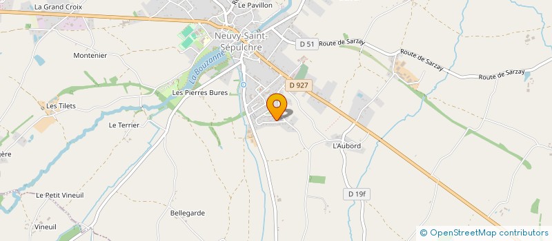 localisation de l'entreprise CABINET DU BOISCHAUT à MERS-SUR-INDRE