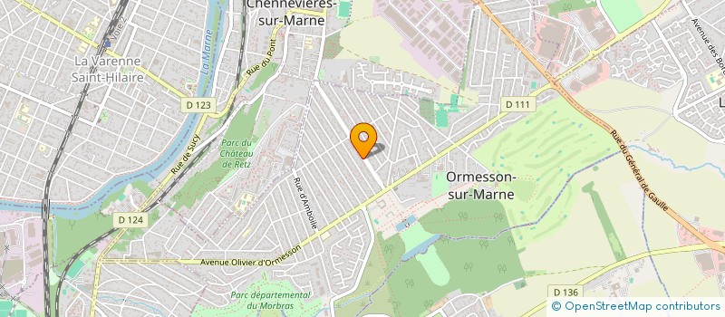 localisation de l'entreprise CABINET DU CHATEAU  ORMESSON-SUR-MARNE