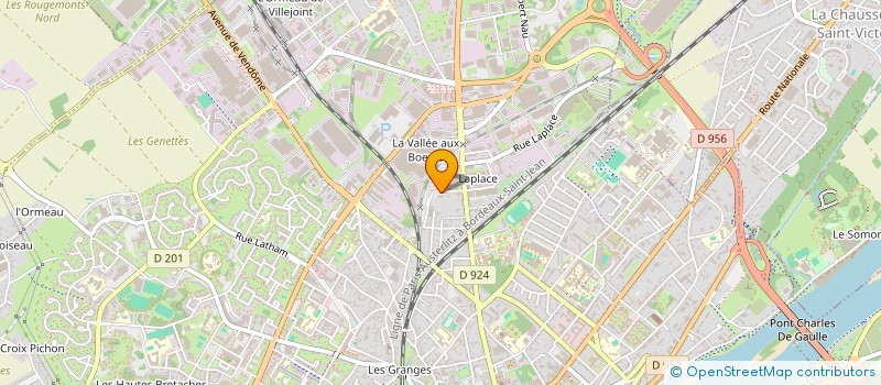 localisation de l'entreprise CABINET DU DOCTEUR ALICE GOCHARD à BLOIS