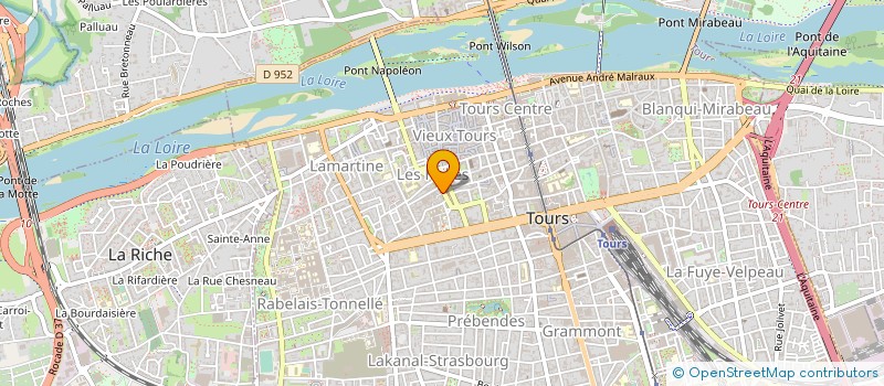 localisation de l'entreprise CABINET DU DOCTEUR ANGELINA SULTANIM  TOURS