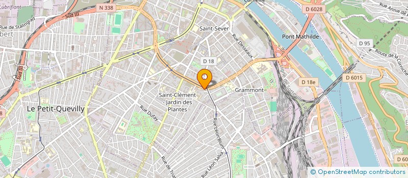 localisation de l'entreprise CABINET DU DOCTEUR EVRARD MATHIEU à ROUEN