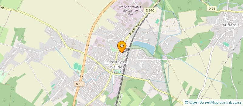 localisation de l'entreprise CABINET DU DOCTEUR FAYOLLE  LE PERRAY-EN-YVELINES