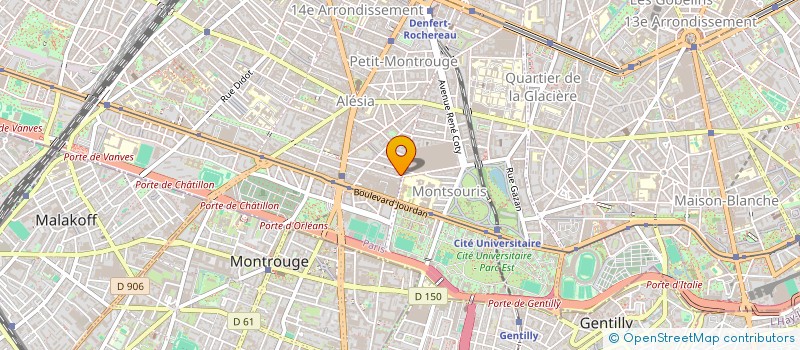 localisation de l'entreprise CABINET DU DOCTEUR GABRIEL  PARIS