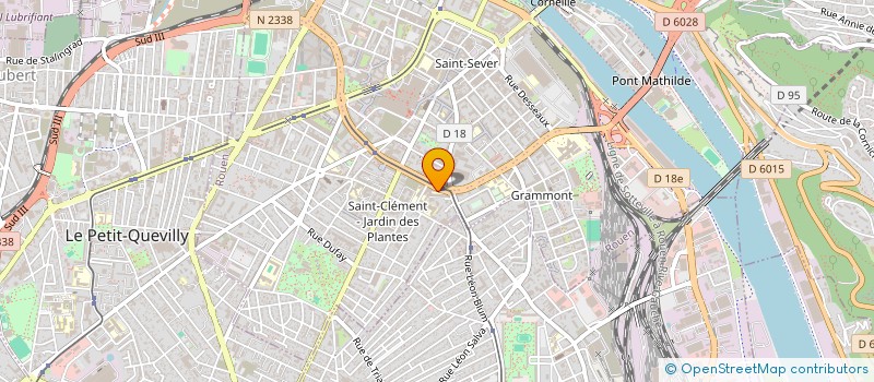 localisation de l'entreprise CABINET DU DOCTEUR ISABELLE BASTE à ROUEN