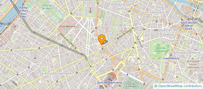 localisation de l'entreprise CABINET DU DOCTEUR JEAN-CHRISTOPHE GAVRILOV  PARIS