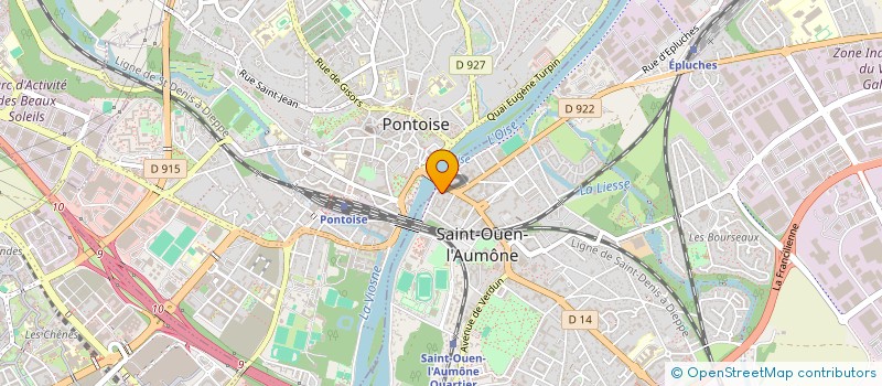 localisation de l'entreprise CABINET DU DOCTEUR JOSE CARBONNIER à SAINT-OUEN-L'AUMONE