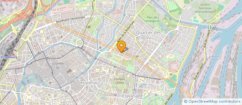 localisation de l'entreprise CABINET DU DOCTEUR JULIE EHRMANN-JOLY à STRASBOURG
