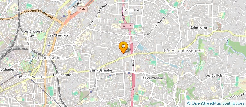 localisation de l'entreprise CABINET DU DOCTEUR LAURENT CHETRIT à MARSEILLE