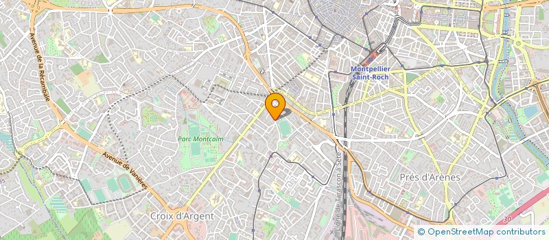 localisation de l'entreprise CABINET DU DOCTEUR LOIC JOSUE à MONTPELLIER