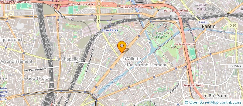 localisation de l'entreprise CABINET DU DOCTEUR MADOUI  PARIS