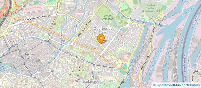 localisation de l'entreprise CABINET DU DOCTEUR MARC ROSENSTIEL à STRASBOURG