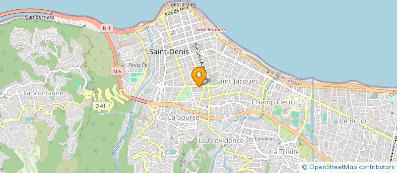 localisation de l'entreprise CABINET DU DOCTEUR NABILA BERAL à SAINT-DENIS