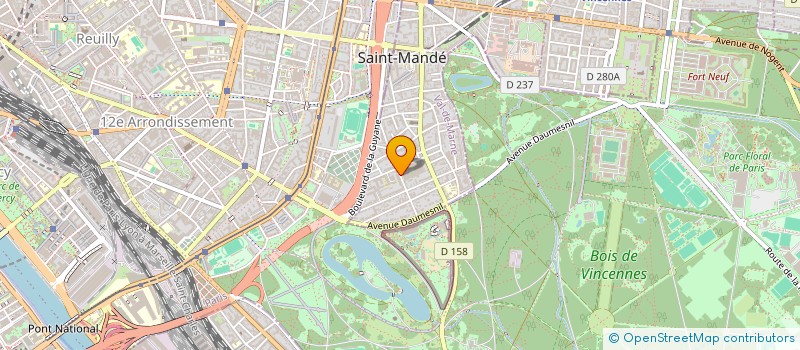 localisation de l'entreprise CABINET DU DOCTEUR NORIA AMIRECHE  SAINT-MAURICE