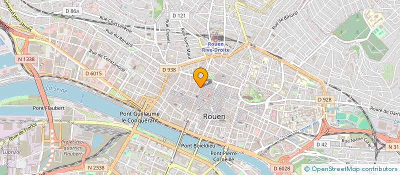 localisation de l'entreprise CABINET DU DOCTEUR PICARD à ROUEN