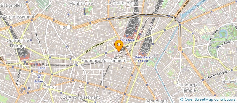 localisation de l'entreprise CABINET DU DOCTEUR THIERRY GUERIN  PARIS