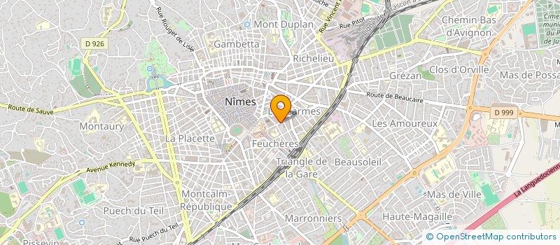 localisation de l'entreprise CABINET DU DOCTEUR YVES J. IRANI  NIMES