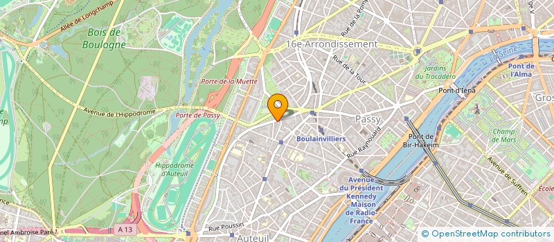 localisation de l'entreprise CABINET DU DR ARCHIMBAUD CLEMENT  PARIS