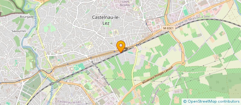 localisation de l'entreprise CABINET DU DR COLINE SIMEONI à CASTELNAU-LE-LEZ