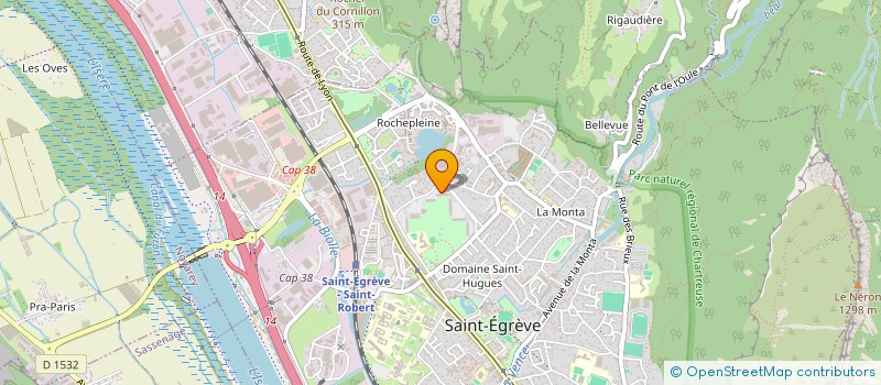 localisation de l'entreprise CABINET DU DR TAHOURI BEN LARBI  SAINT-MARTIN-LE-VINOUX