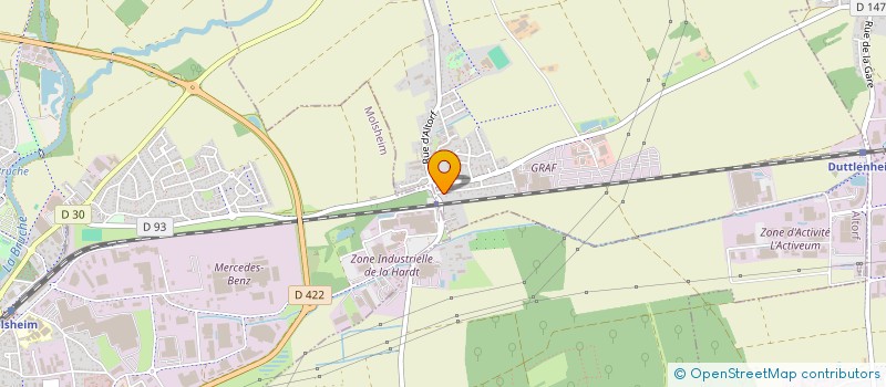 localisation de l'entreprise CABINET DU LAZARET  DACHSTEIN