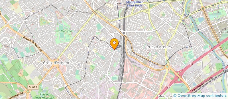localisation de l'entreprise CABINET DU LEMASSON à MONTPELLIER