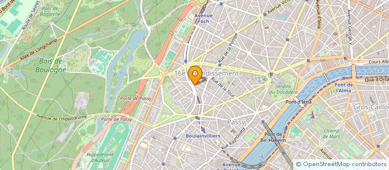 localisation de l'entreprise CABINET DUGOIS  PARIS