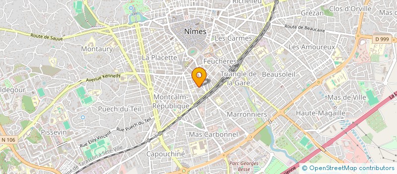 localisation de l'entreprise CABINET DURAND PIROTTE AVOCATS ASSOCIES  NIMES