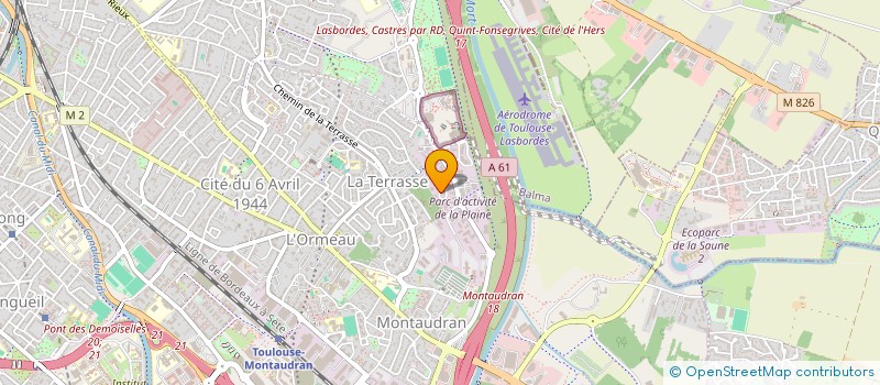 localisation de l'entreprise CABINET EBRARD à TOULOUSE