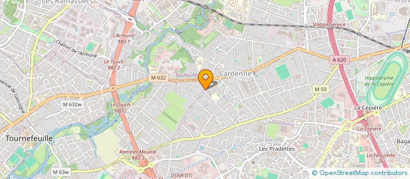 localisation de l'entreprise CABINET EK KINESIOLOGIE  TOULOUSE