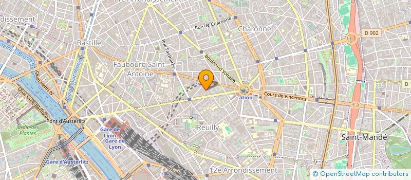 localisation de l'entreprise CABINET ELISA UNG  PARIS